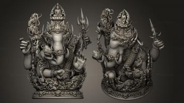 Indian sculptures Ganesha 3d model